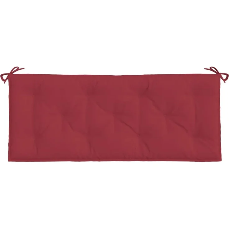 vidaXL Gartenbank-Auflagen 2 Stk. Weinrot 120x50x7 cm Oxford-Gewebe 361687 – Bild 4