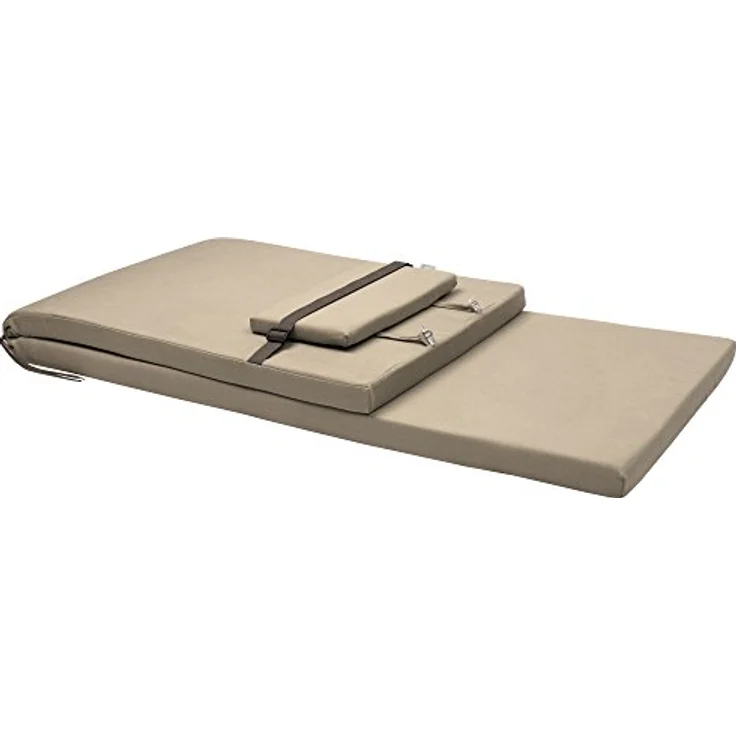 Beautissu Rollliegenauflage Loft RL 200 x 60 x 5 cm Natur – Bild 10