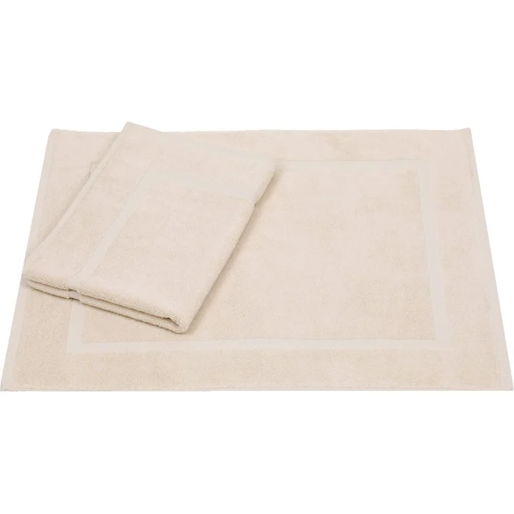 Betz Badematte 2er Set Badvorleger Premium Badematte Badteppich Größe 50x70 cm, beidseitig nutzbar, Baumwolle, Qualität 650g/m² – Bild 2