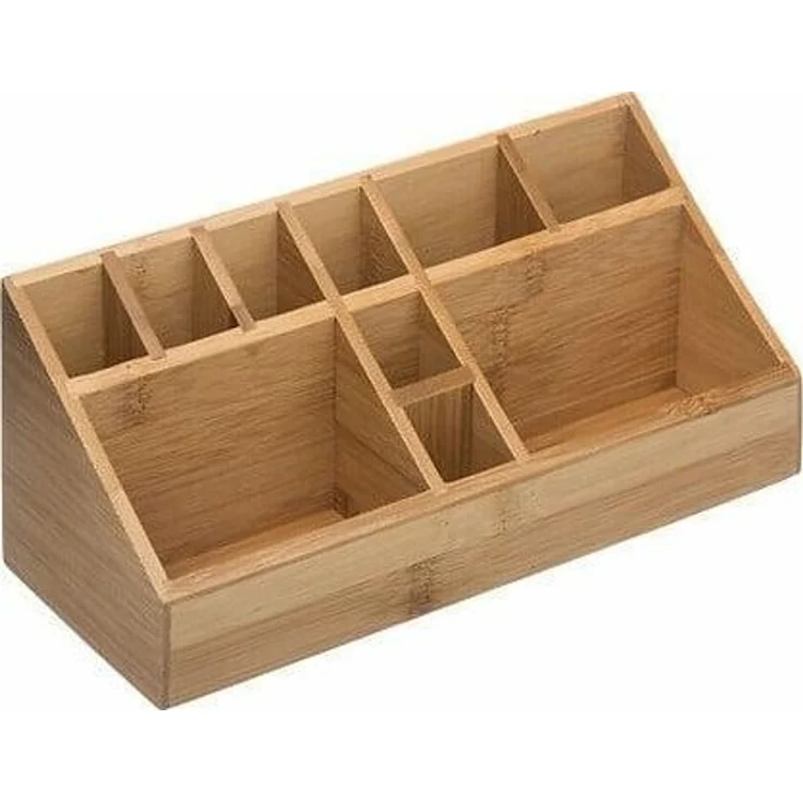 5five Bambus Organizer für Utensilien Kosmetik multifunktional 100% Bambus