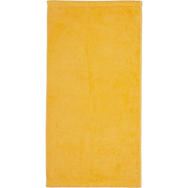 CAWÖ Handtuch - Lifestyle, Walkfrottier, Baumwolle, einfarbig Apricot 50x100cm – Bild 2
