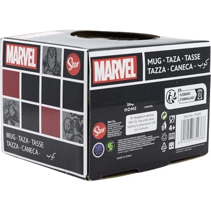 Marvel "Globe" Tasse 380 ml aus Keramik 13oz – Bild 4