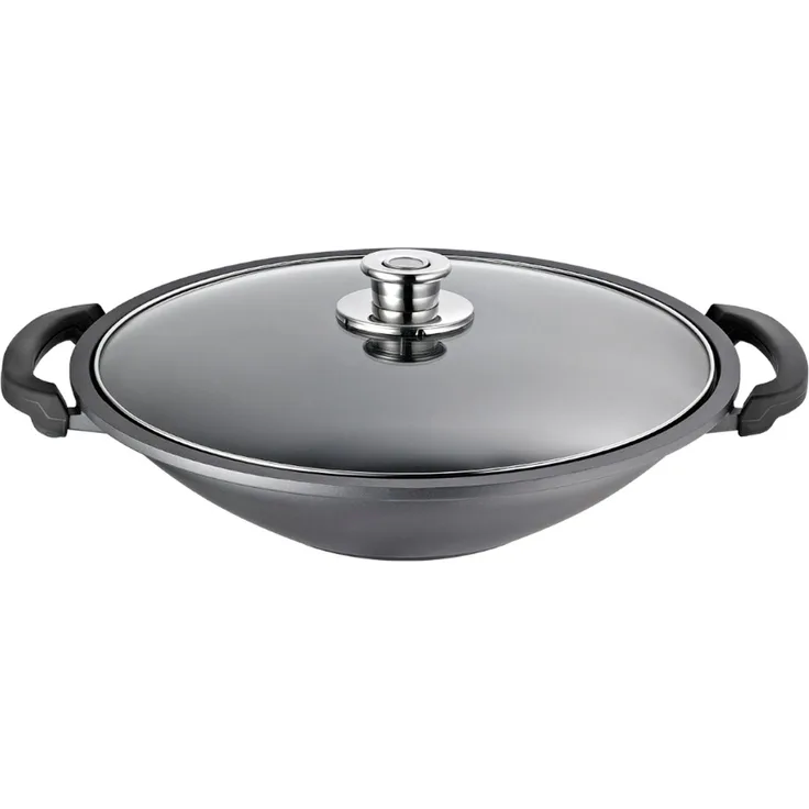 Schulte-Ufer Wok Globus i ø 36 cm inkl. Ablagegitter - A