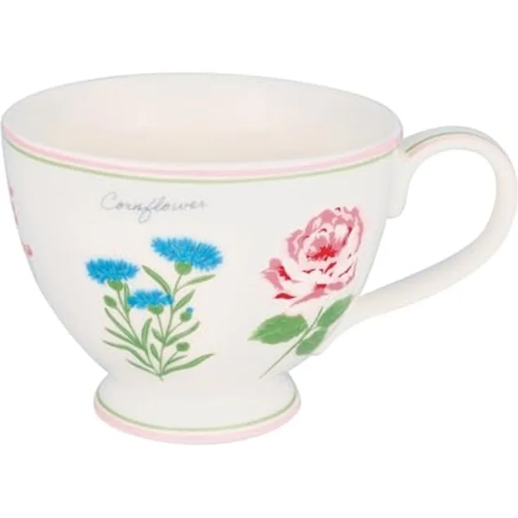 Greengate Teetasse Agnes white