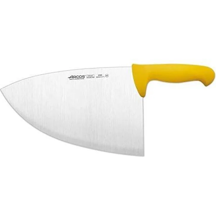 Arcos 298300 Hackmesser, acier_inoxydable, gelb