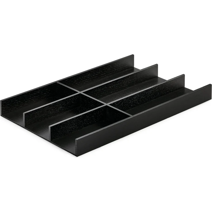 Modify Besteckeinsatz Set 800/900, Esche schwarz / Besteckkasten-Set Holz – Bild 2