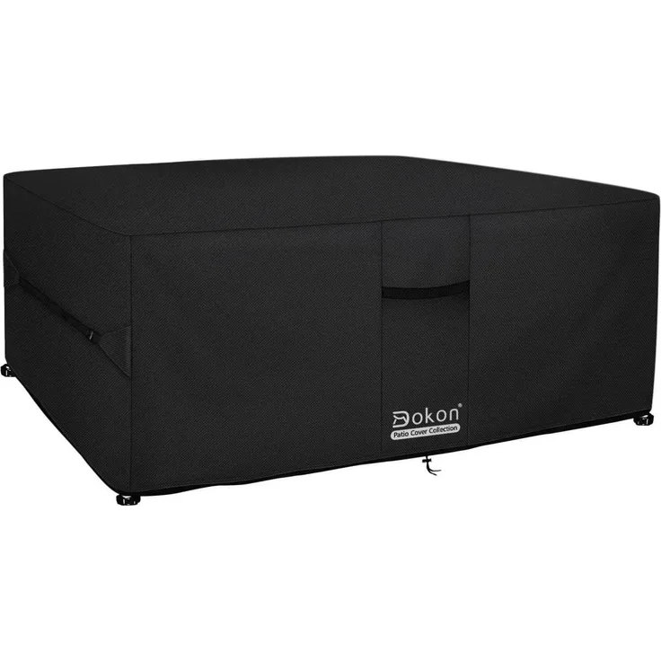 Dokon Gartenmöbel Abdeckung 600D Oxford Gewebe Schutzhülle für Loungemöbel