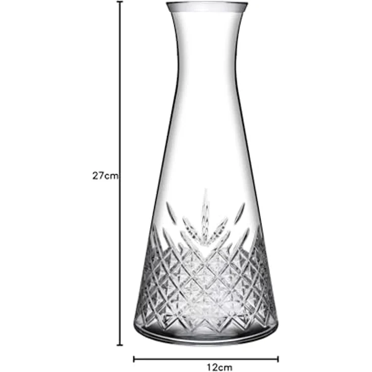 Pasabahce Karaffe Timeless, (Packung, 1 teilig), Karaffe für Wein und Getränke – Bild 6
