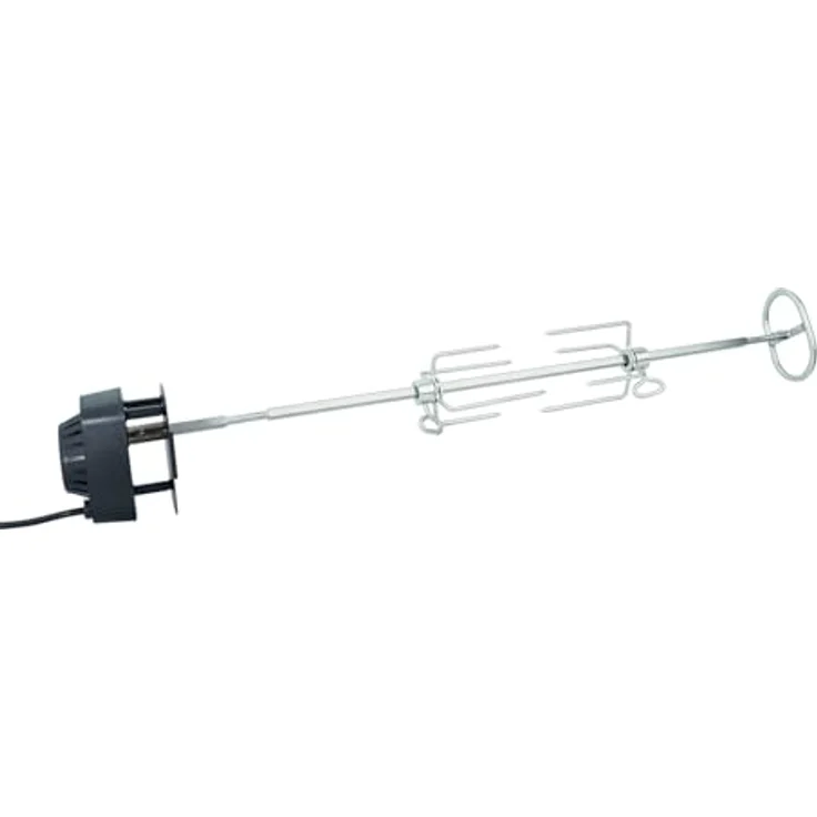 SANTOS Magnetischer Drehspieß für SANTOS S-301, S-318 & Burnhard EARL, elektrische Rotisserie mit Edelstahlspieß und Magnethalterung – Bild 2