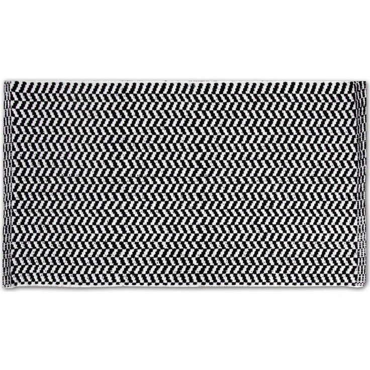 Teppich Läufer Matte Unterlage Vorleger Fußabtreter, breite Auswahl an modernen Fleckerl- und Baumwollteppiche (60x90 cm / Arrow) – Bild 4