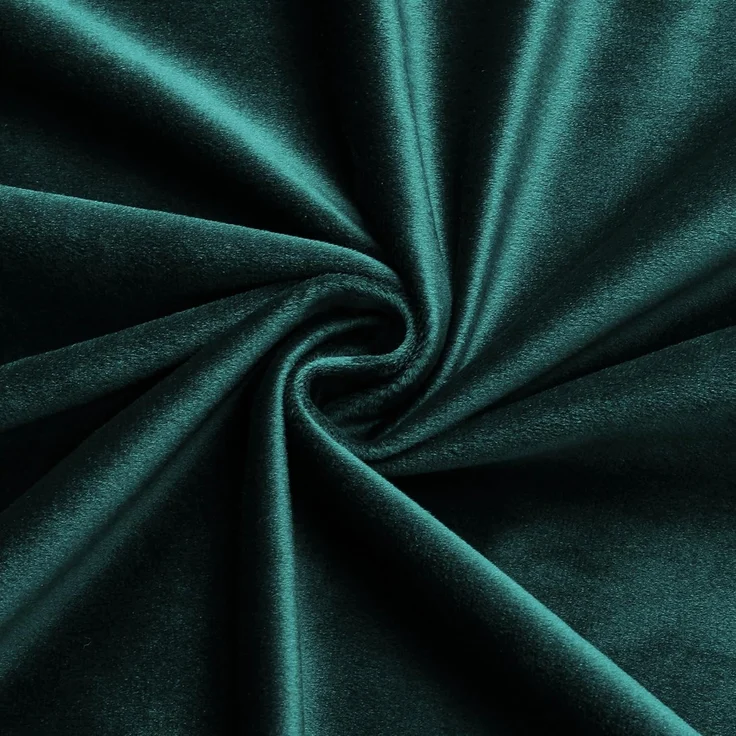 Haus und Deko Gardine Vorhang Ösen 140x175 cm Verdunkelung Samt weich blickdicht Gardine, Ösen (1 St), Polyester – Bild 4