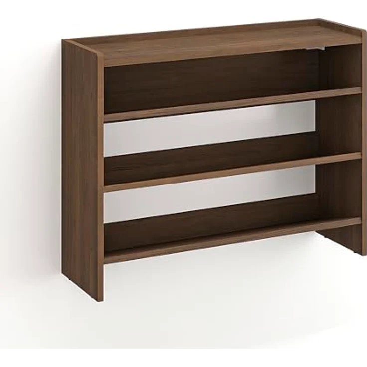 KOMTO Schuhregal Elexis 3 Schmal - Schuhablage Flur mit 3 Ebenen Offener Schuhschrank, Schuh Organizer Platzsparend 80 x 25 x 60 cm – Bild 8
