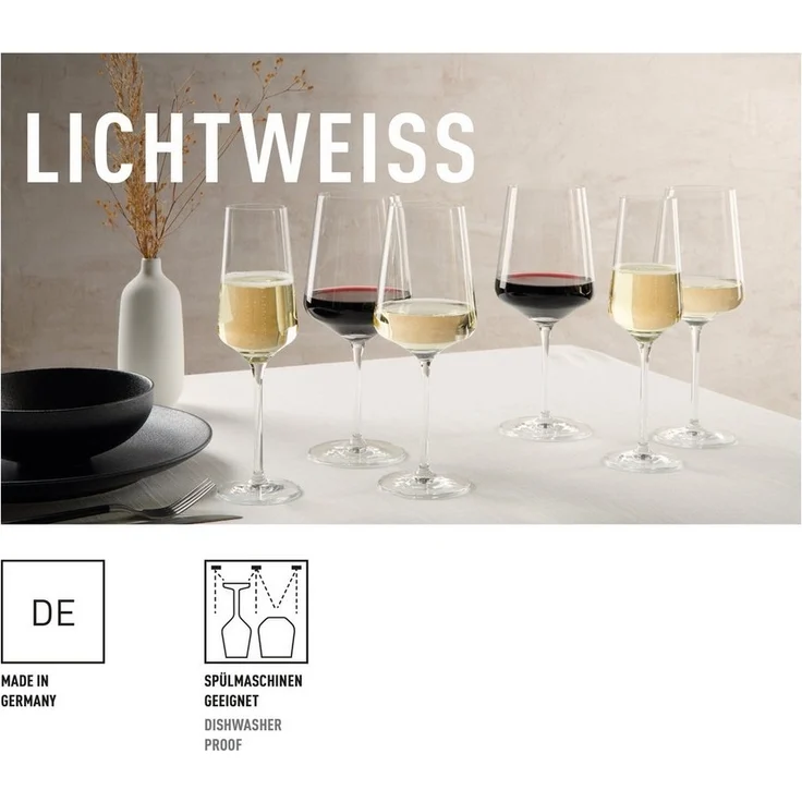 Ritzenhoff Gläser-Set Lichtweiß, Kristallglas – Bild 2