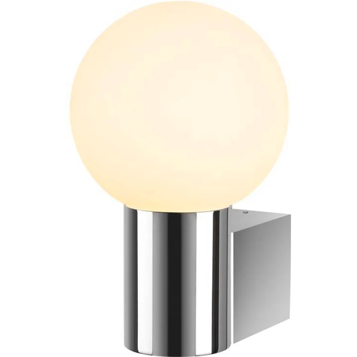 SLV VARYT, Wandaufbauleuchte, rund, 1x max. 6W E14, chrom - Aufbaustrahler