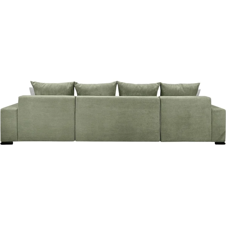 COLLECTION AB Wohnlandschaft Josy XL U-Form, B: 313 cm in Cord, Cord-Mix, Schlaffunktion, Bettkasten & 2 Zierkissen, Federkern – Bild 4
