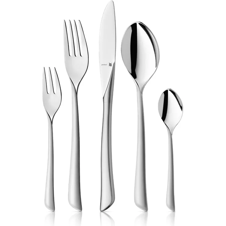 WMF Virginia Besteck-Set, 30-teilig, Edelstahl silber