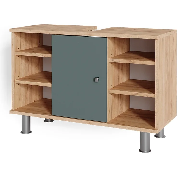 Waschbeckenunterschrank Fynn Grün 80 x 54 cm Vicco