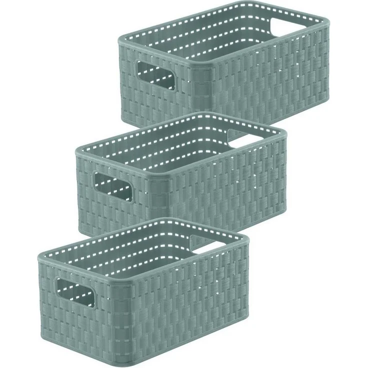 ROTHO Aufbewahrungsbox Aufbewahrungsbox COUNTRY Aufbewahrungsset (Aufbewahrungsset, 3er-Set) – Bild 3