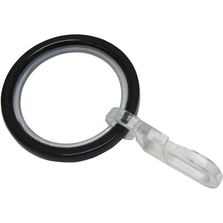 GARDINIA Gardinenring Chicago, (10-St), Serie Einzelprogramm Chicago Ø 20 mm