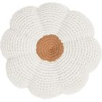 Kidsdepot Kissen - Suna - Weiß/Orange Weiß