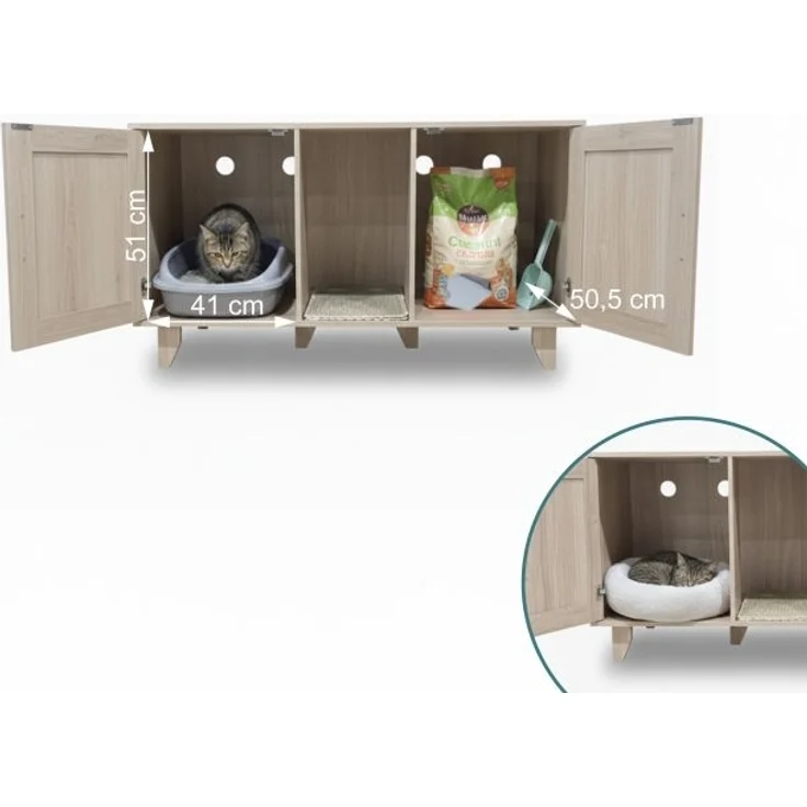 XXL Katzenschrank für Katzenklo 10052208_111 – Bild 3