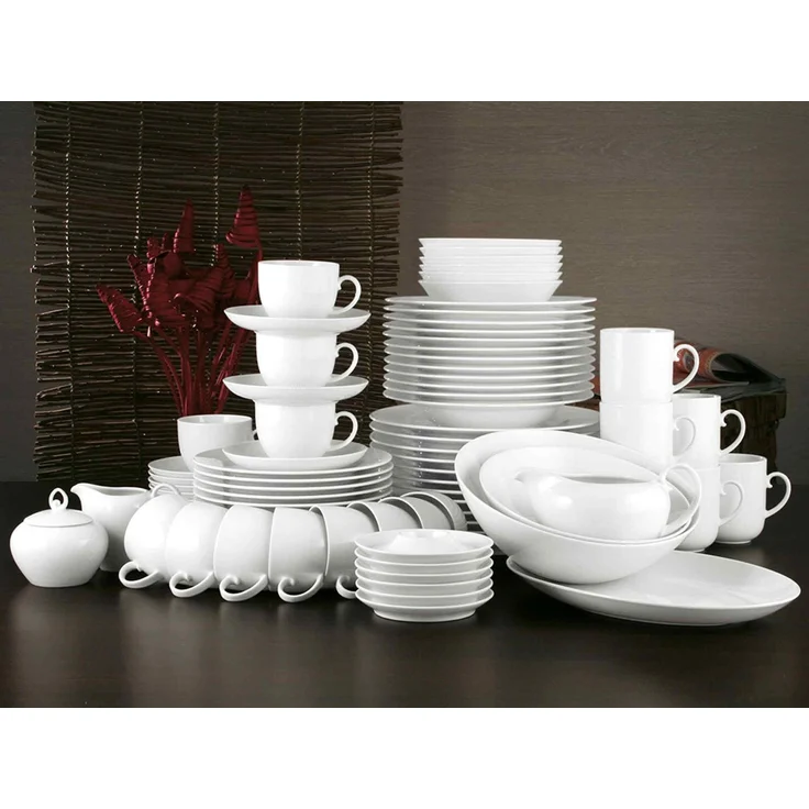 Seltmann Weiden Rondo/Liane Weiß Henkelbecher 0,27 l 6er Set – Bild 2