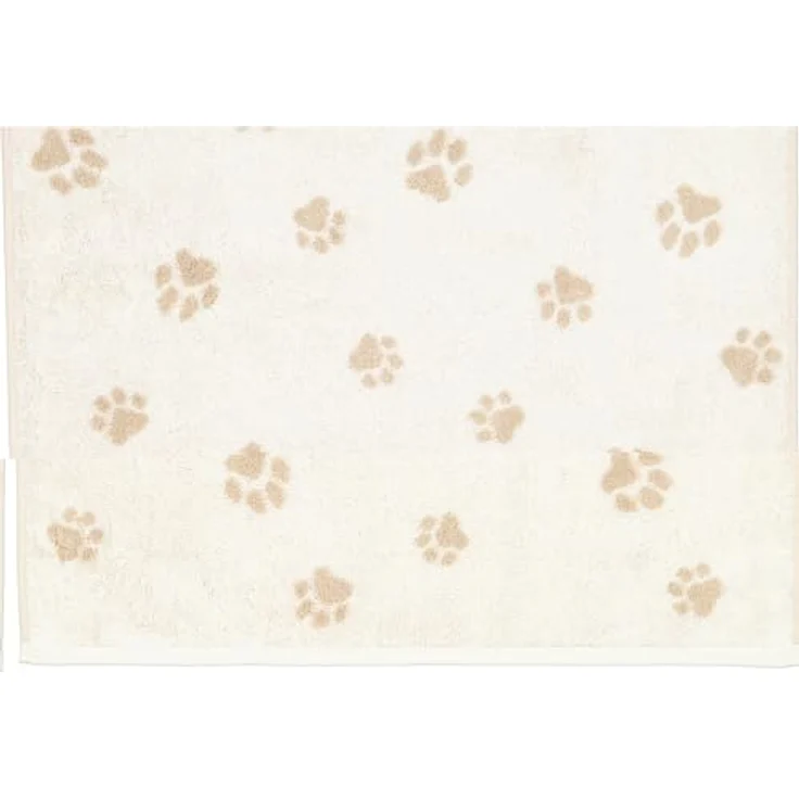 Cawoe Duschtuch We love dogs, Beige, 80x150 cm, Oeko-Tex® Standard 100, saugfähig, strapazierfähig, Made in Germany – Bild 3