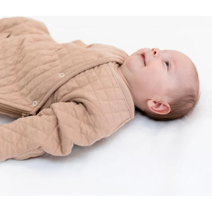 Bemini Magic Bag Schlafsack - Beige Quilted Jersey – Bild 4