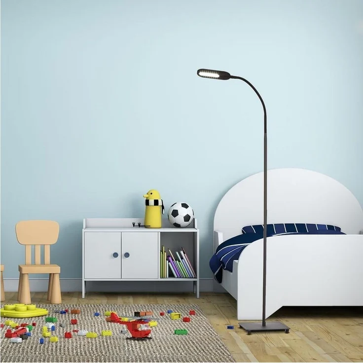 LED Stehleuchte dimmbar Stehlampe schwenkbar Memory & Touch Funktion – Bild 2