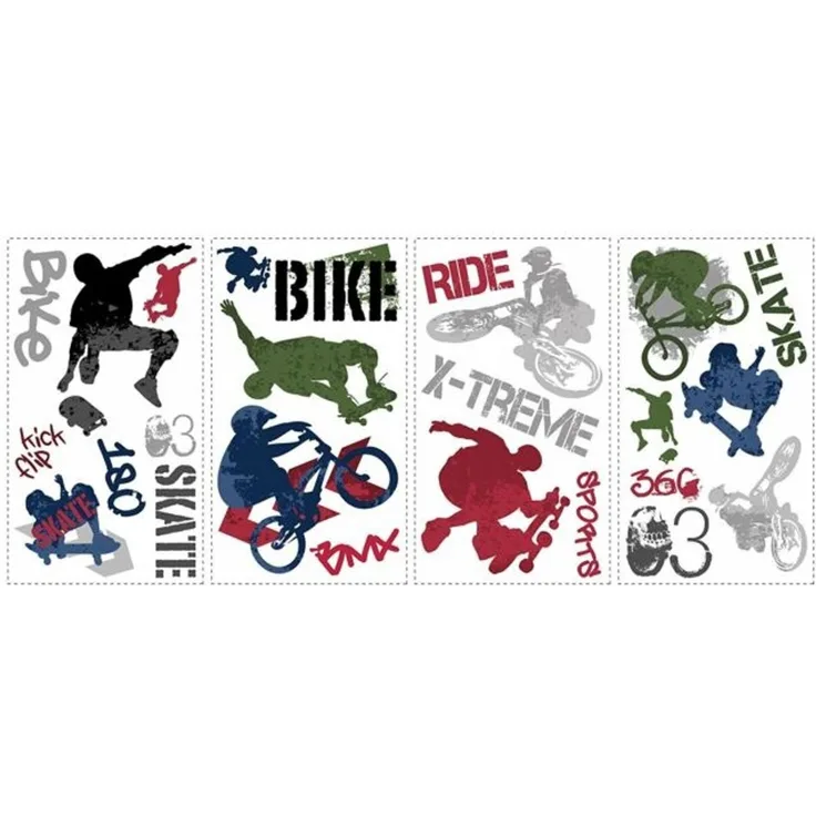 Extremsport Wandsticker