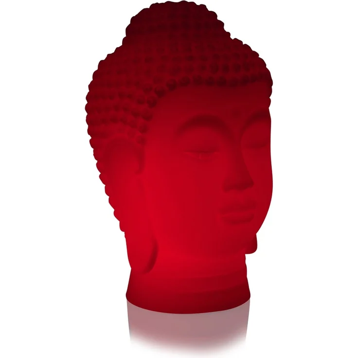 Smartwares LED Solar-Buddha OSL-60081 weiß 51 cm RGBW – Bild 3