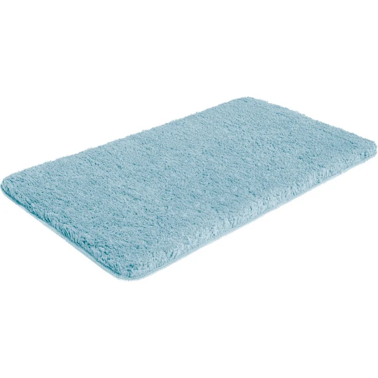 OTTO home Badematte Sanremo Standard, Badvorleger, Badezimmer Teppich, sehr weich, Höhe 30 mm, rutschhemmend beschichtet, schnell trocknend, fußbodenheizungsgeeignet, Polyester, rechteckig, Badteppich, unifarben, rechteckig, rund & als 3-tlg. Set erhäl... – Bild 2