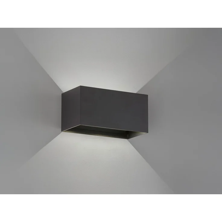 Fischer & Honsel 30516 LED Außenwandleuchte Wallo sandschwarz IP44 3000K – Bild 3