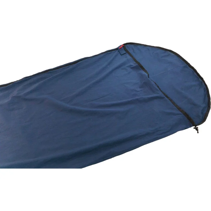 Origin Outdoors Sleeping Liner Baumwolle, Mumienform, royalblau – Bild 4
