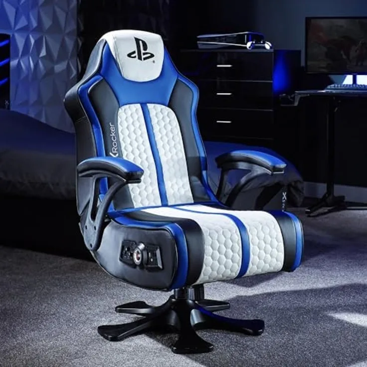 X Rocker Sony Playstation® Legend 2.1 Gaming-Sessel mit Stereo-Lautsprechersystem und