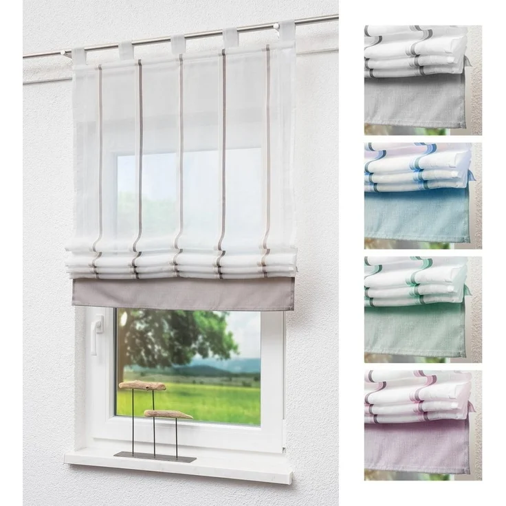 LYSEL® Raffrollo Tavira, HxB 140x100cm – Bild 1