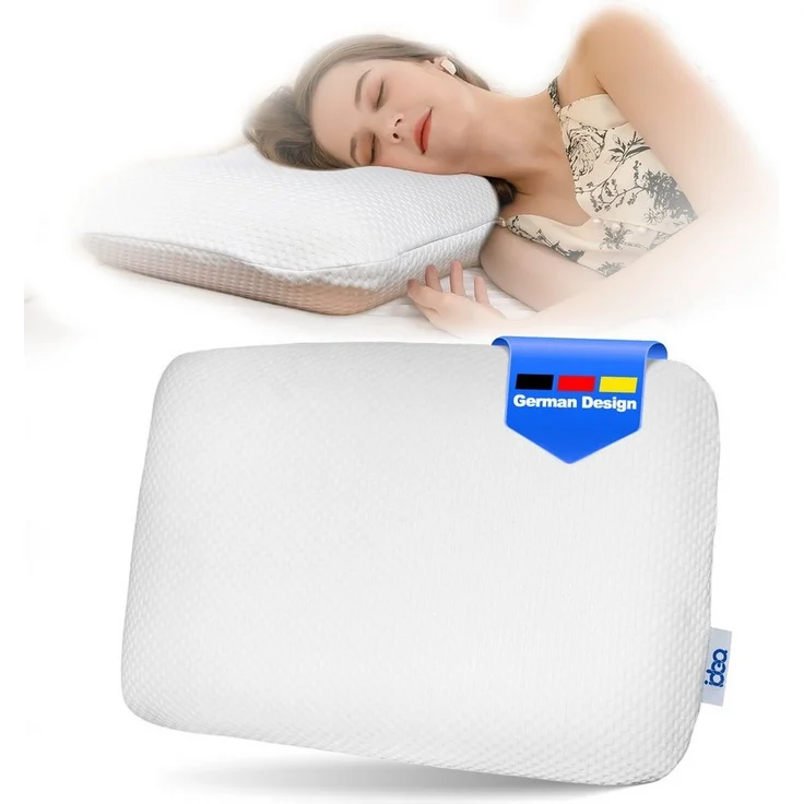 Esun Kopfkissen Kopfkissen, Ergonomisches Memory Foam Kissen, Nackenkissen, Kissen, Füllung: Rückstellschaum, Rückenschlafer, Seitenschlafer, Bauchschlafer, Set, Seitenschlafer, Rückenschlafer, Bauchschlafer, Set, Kissen, Kopfkissen, Kopfkissen für Sei... – Bild 5