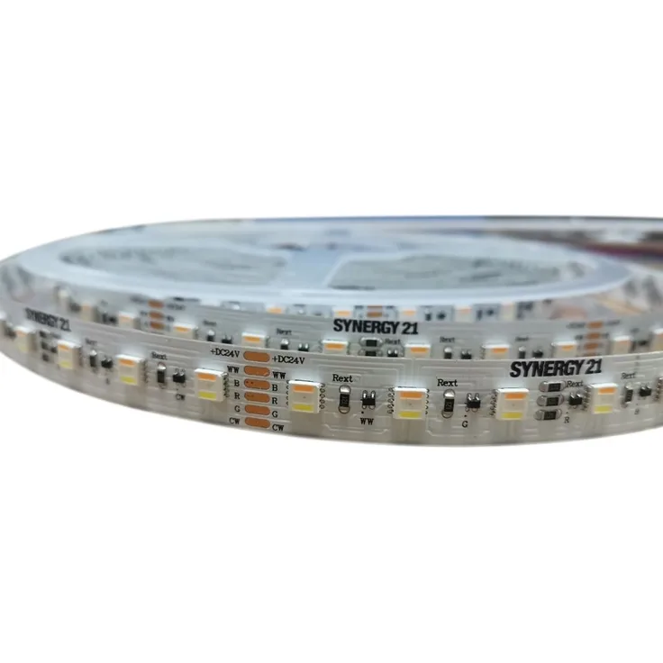 Synergy 21 LED Flex Strip 5050 - 60 RGB DC24V + RGB-WW (RGB-CCT) one chip ULS 10m HP IP20