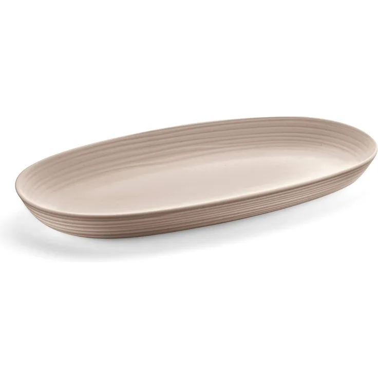 Guzzini Tierra Taupe Servierschale 41x22,9 cm
