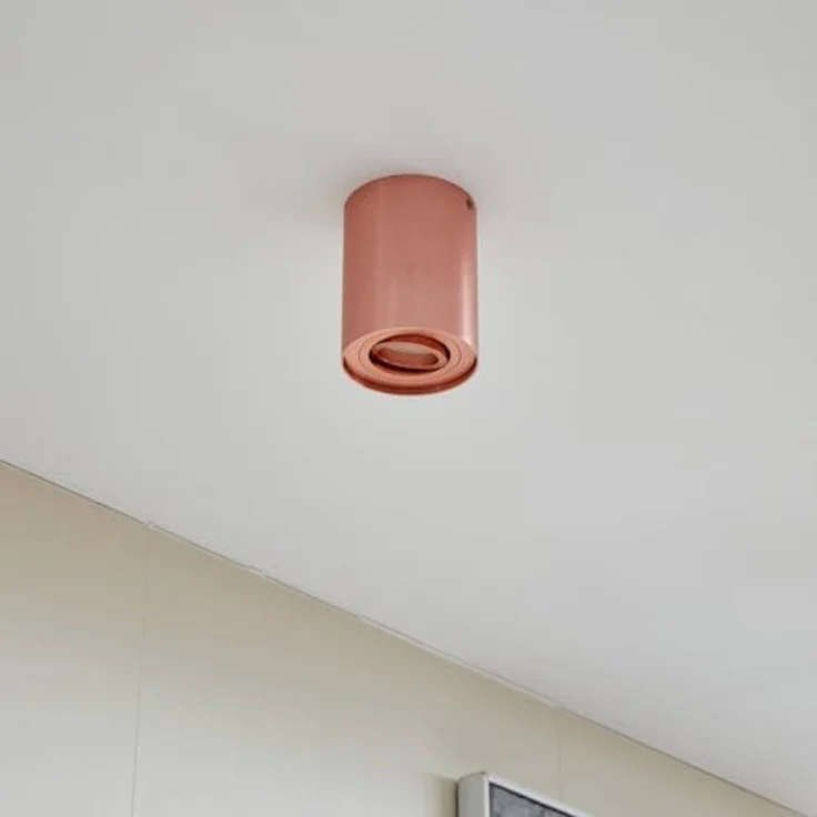 Arcchio Jolina, Wohnzimmerleuchte in Kupfer, 1-flammig, GU10, modern aus Aluminium – Bild 4