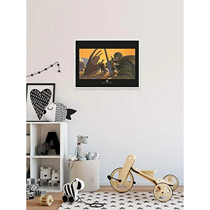 Komar Wandbild | Star Wars Classic RMQ Tusken | Premium Kunstdruck, fotorealistischer Druck auf hochwertigem Fotopapier, ohne Rahmen, 50 x 40 cm – Bild 3