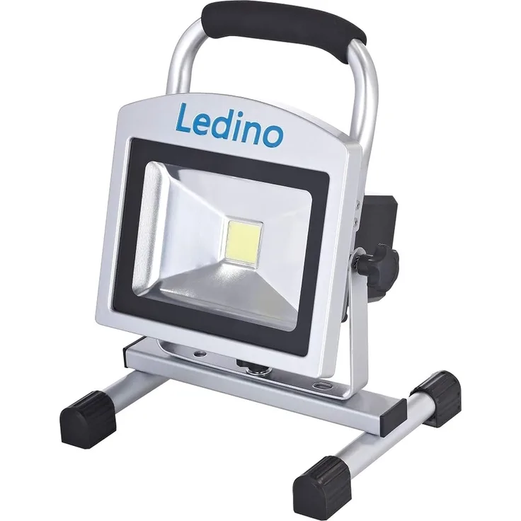 LED-Akkustrahler, LED/20W, 1360 lm, 6500K, IP65 20W, 1. 800 lm B 145, H 250, T 165