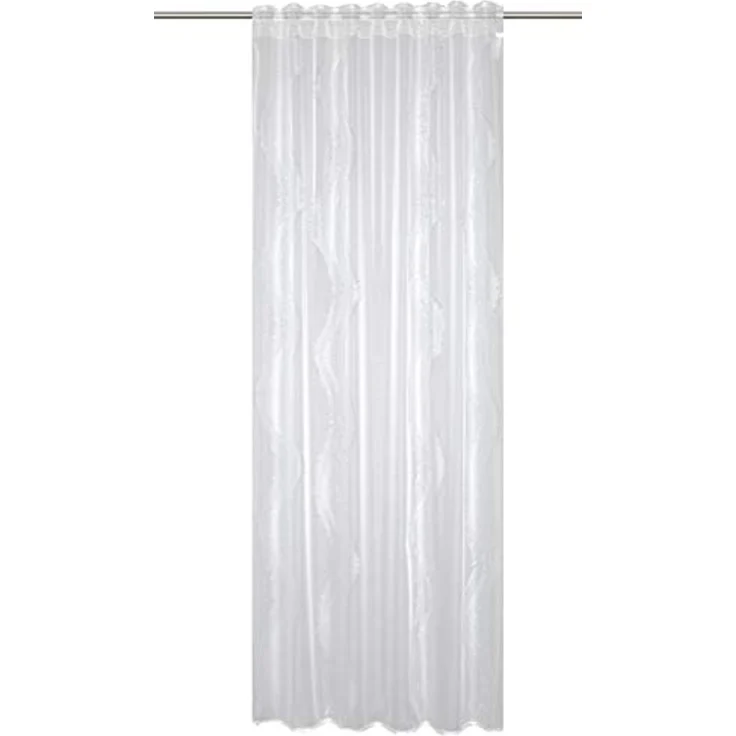 HOME WOHNIDEEN Vorhang BLATTANO (1 St), Multifunktionsband, transparent, Ausbrenner, HxB: 245x140 – Bild 2
