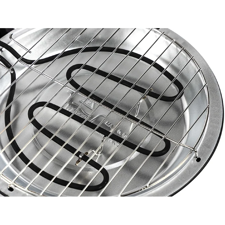 Melchioni Family elektrischer Tischgrill BBQ1, 1250W, Kompakter Grill für schnelle Mahlzeiten, 17x40x33cm – Bild 3