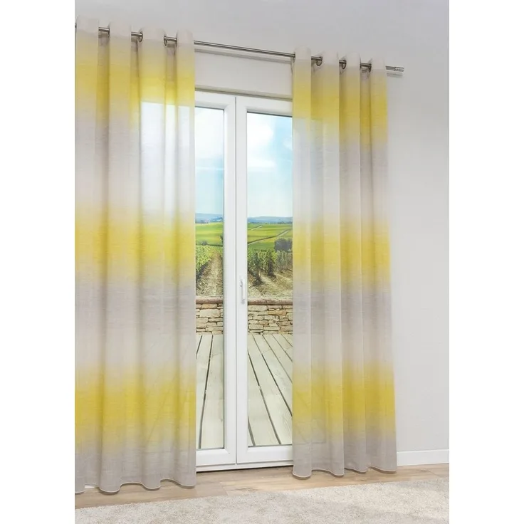 LYSEL® Vorhang Ösenschal Merey, (1 St), transparent, HxB 245x140cm