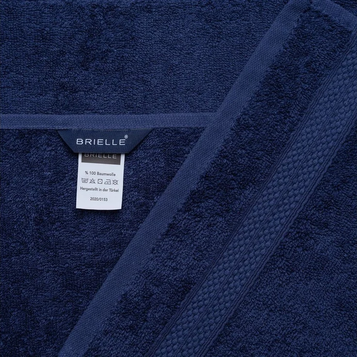 Brielle Handtuch Set Brielle Guest Towel Set - 10 pcs Navy blue 30x50 cm – Bild 3
