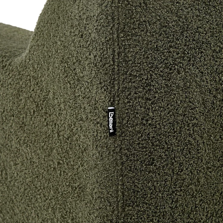 Sessel AGERUP Bouclé Dunkelgrün – Bild 8