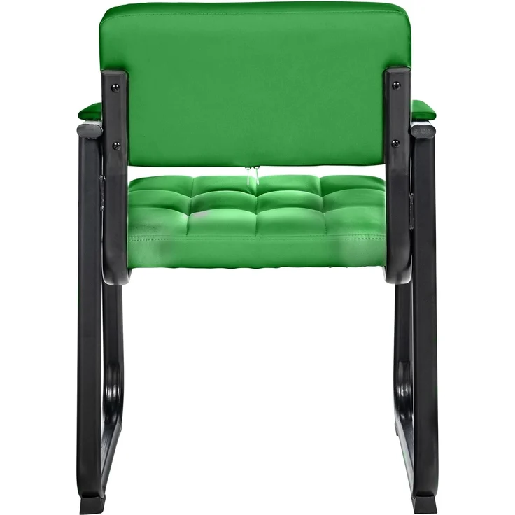 CLP Besucherstuhl Canada B Kunstleder mit Armlehne,grün – Bild 8