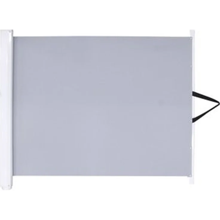 Türschutzgitter Treppenschutzgitter Absperrgitter Grau Ausziehbar Kind Hund Baby Welpen Schutzbarriere Einrollbar Haustiere – Bild 6