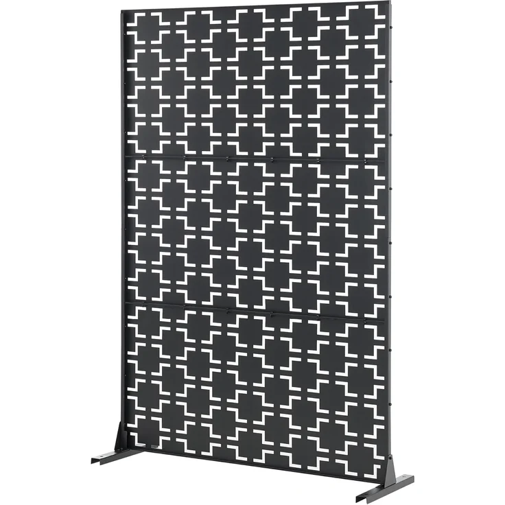 [casa. pro] 'Basciano' Trennwand, Stahl schwarz, 40 x 120 x 180 cm – Bild 4